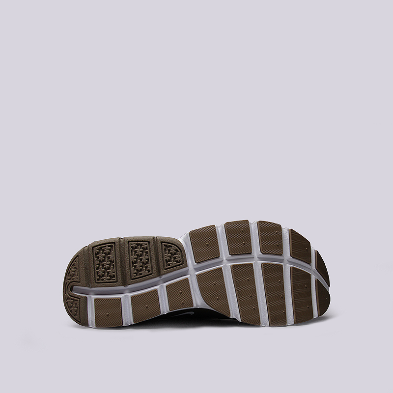 мужские коричневые кроссовки Nike Sock Dart KJCRD 819686-200 - цена, описание, фото 5